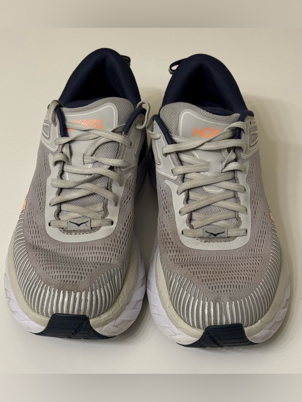 Hoka Bondi 7 Lunar Rock Black/Iris Women's Running Shoes Size 9.5 - Picture 4 of 10